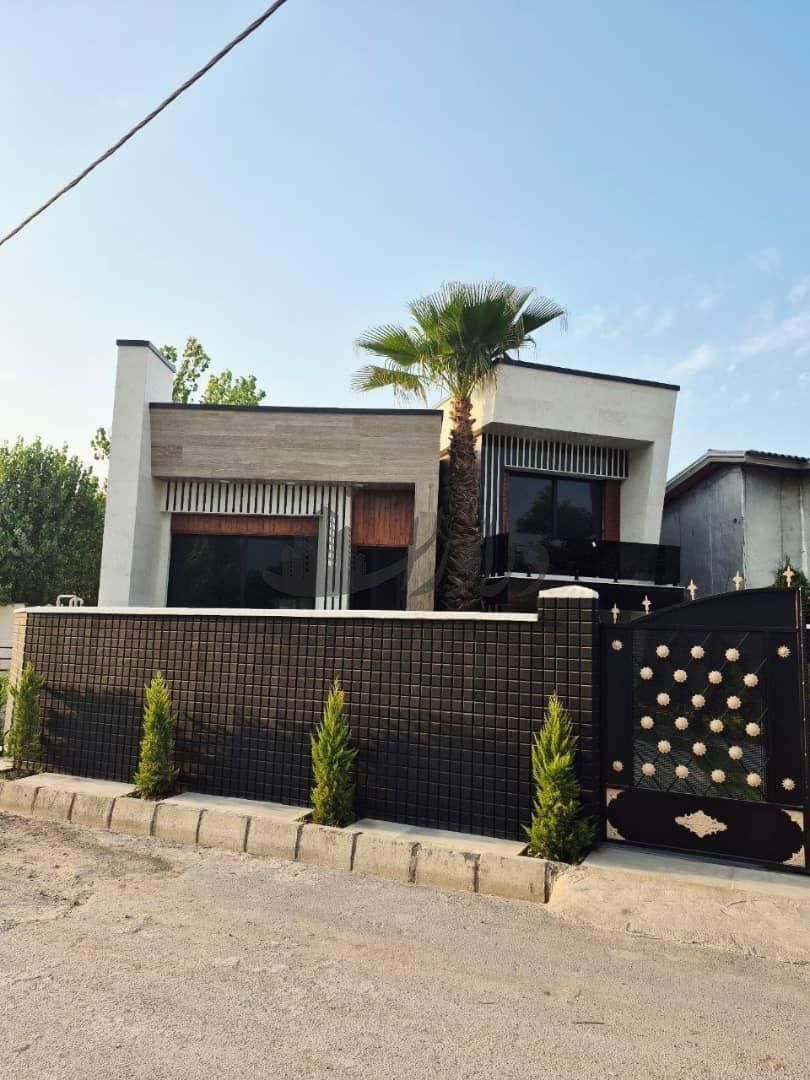 ویلا جنگلی خوش ساخت نیم پیلوت محمودآباد