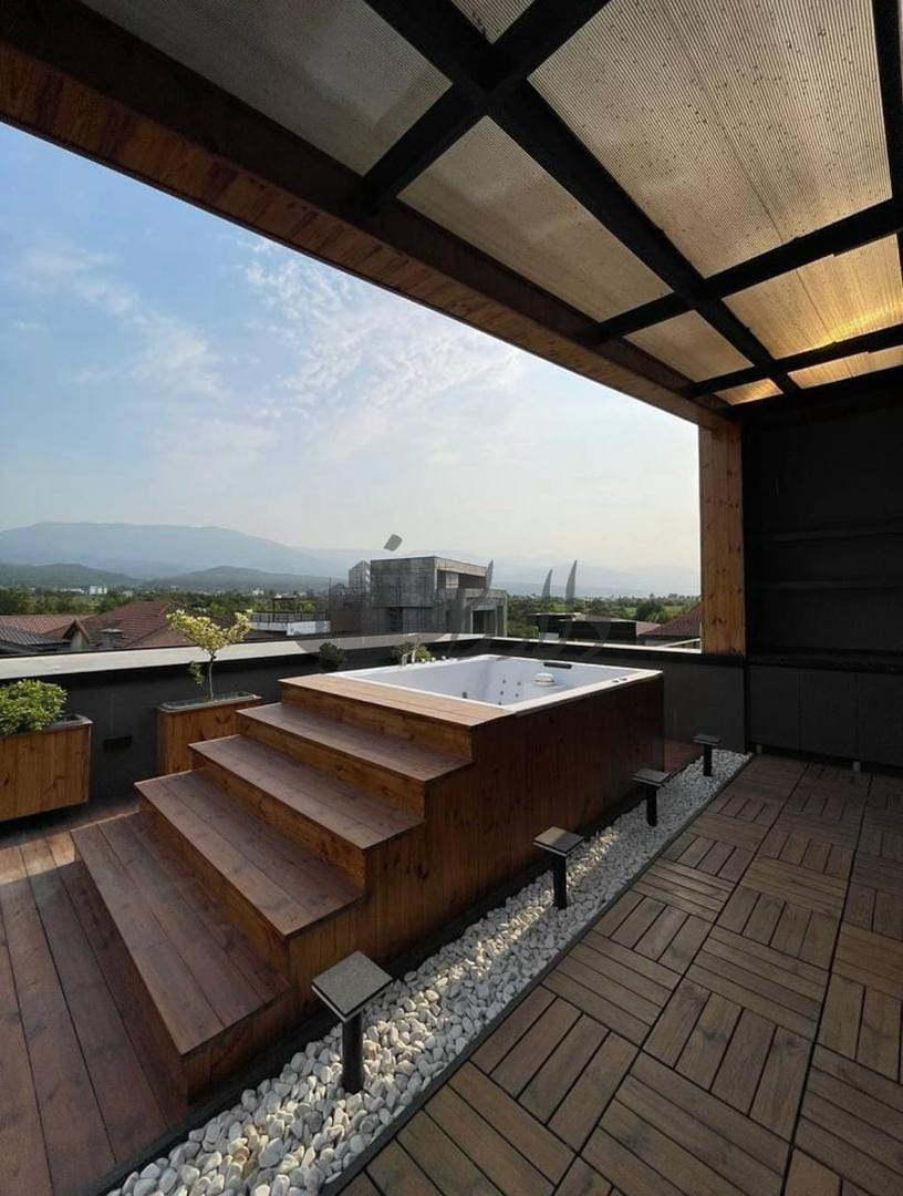 ویلا سوپر مدرن هوشمند  متریال خارجی