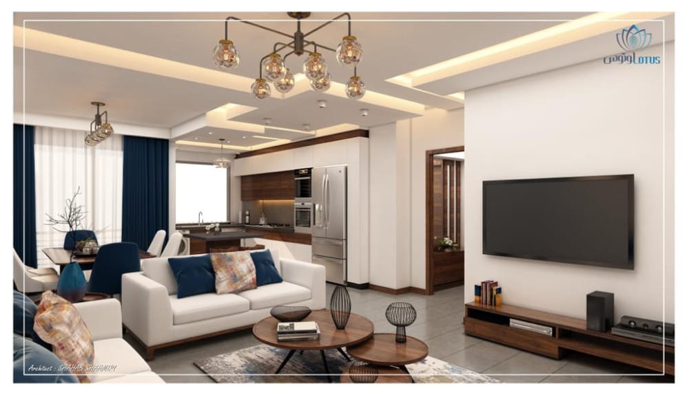 فروش آپارتمان نوساز ۱۰۳متری در منطقه ی نور قطعه دوم دریا