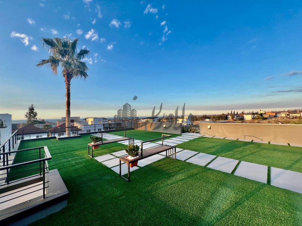 ویلای مدرن مستقل استخردار با روف در نخ شمال