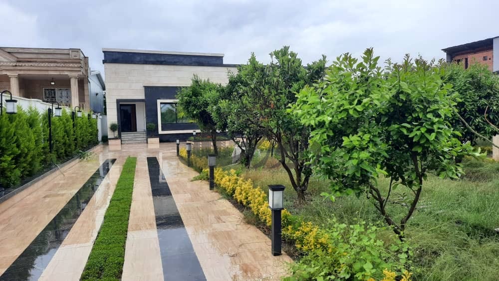 فروش ویلا باغ با بنا فول فلت مدرن