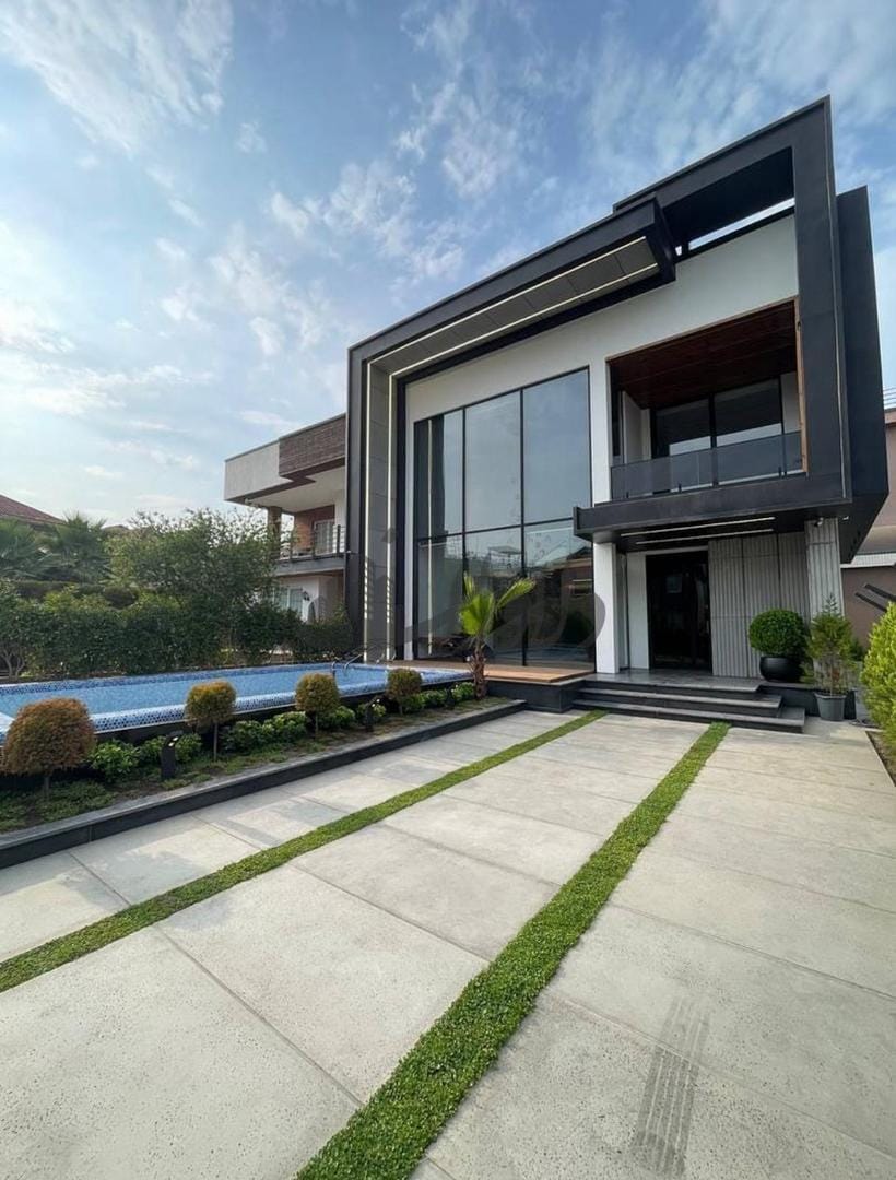 ویلا سوپر مدرن هوشمند  متریال خارجی