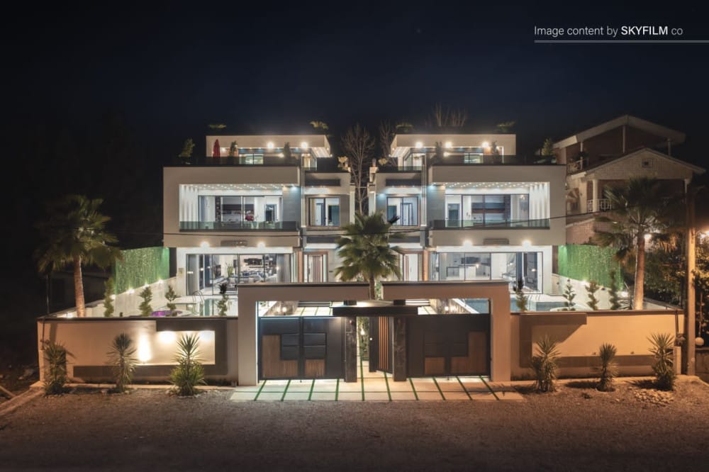 ویلا مدرن لاکچری  استخردار ۴۷۶ متر بنا منطقه سیسنگان